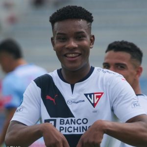 Óscar Zambrano, de Liga de Quito, salió de la misma escuela de Moisés Caicedo