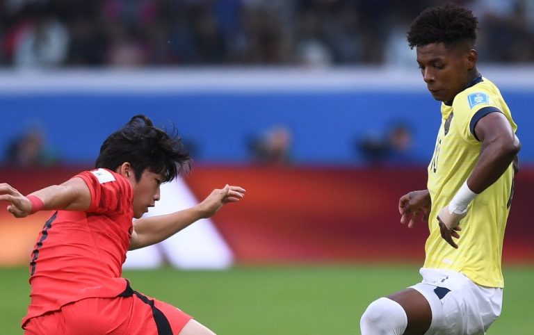 Ecuador perdió ante Corea del Sur y fue eliminado del Mundial Sub 20
